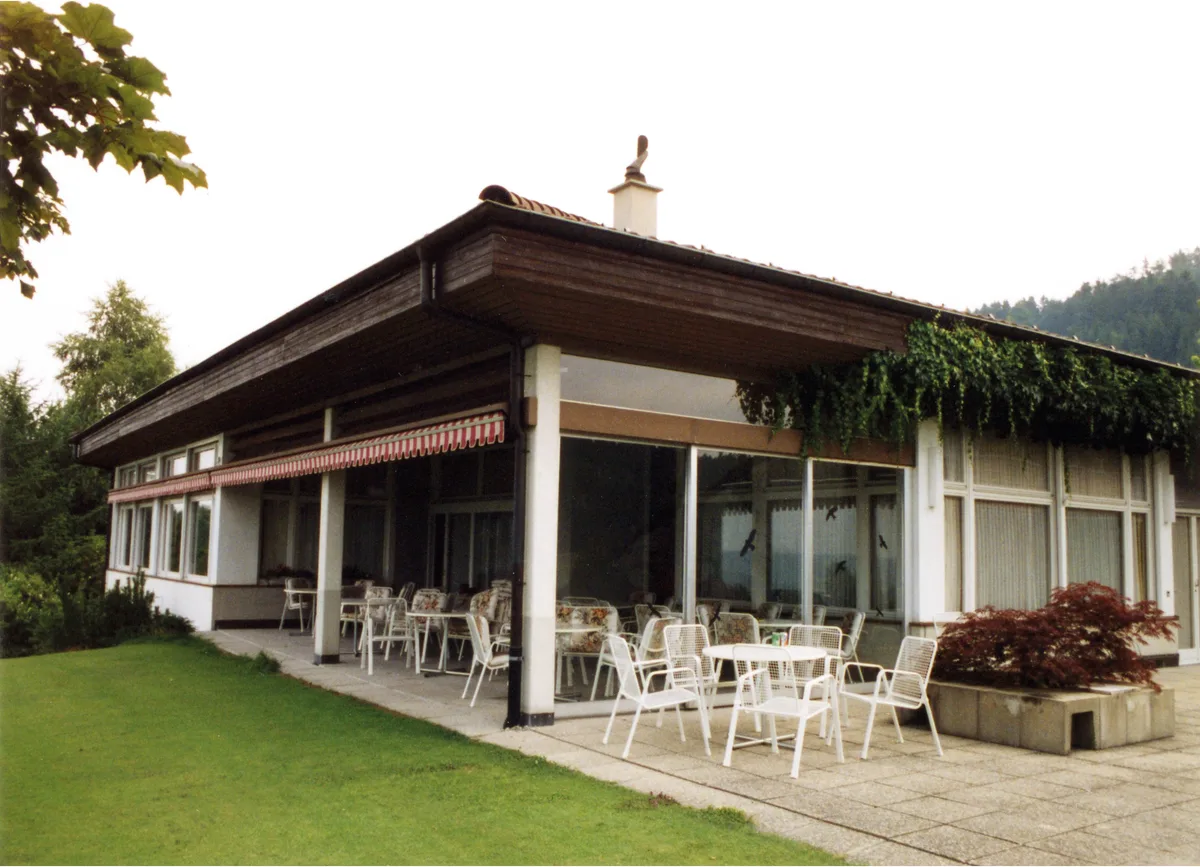 So sah das Clubhaus 1972 aus. Das Clubhaus.